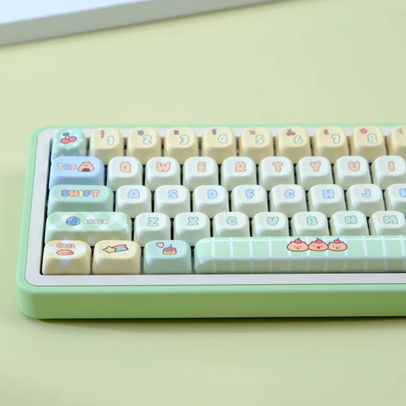 Imagem -03 - Pbt Material Outing Dye Sublimação Keycap Grupo 129 Key Foa Profile mx Switches Teclado Mecânico Gaming Outono