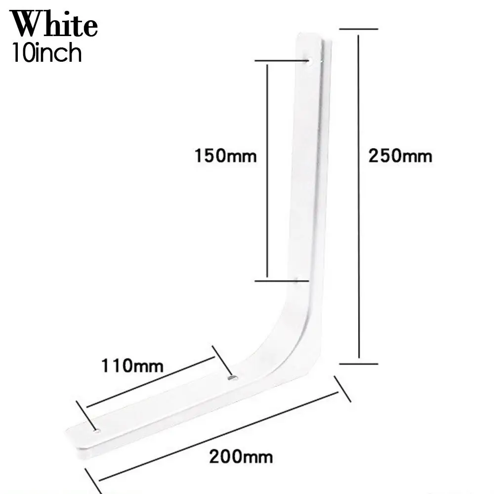 Sizes Furniture Hardware Shelf Support Bracket Adjustable Wall Mounted Triangle Angle Bracket Heavy Support Bench Table Bracket