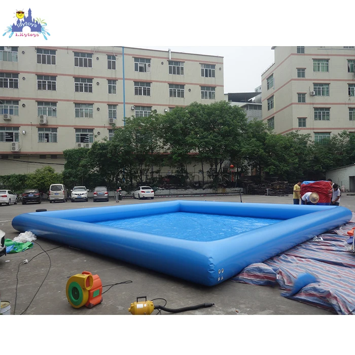 

Inflatable Ground PVC Swimming Pool, Land Water Park Swimming Pool for Kids