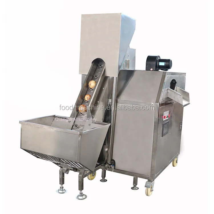 آلة تقشير البصل الجاف من نوع السلسلة الأوتوماتيكية الكاملة الصناعية #5