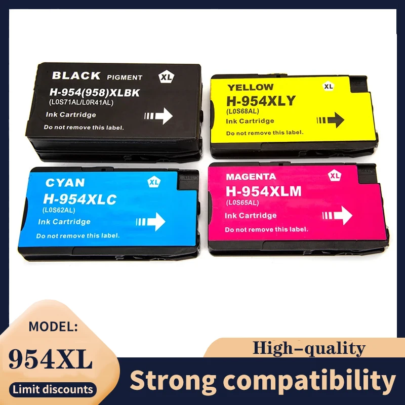 

954xl Compatible ink cartridge For HP954 XL 954 XL 954 For HP OfficeJet Pro 7740 8710 8715 8720 8730 8740 8210 8216 8725 printe