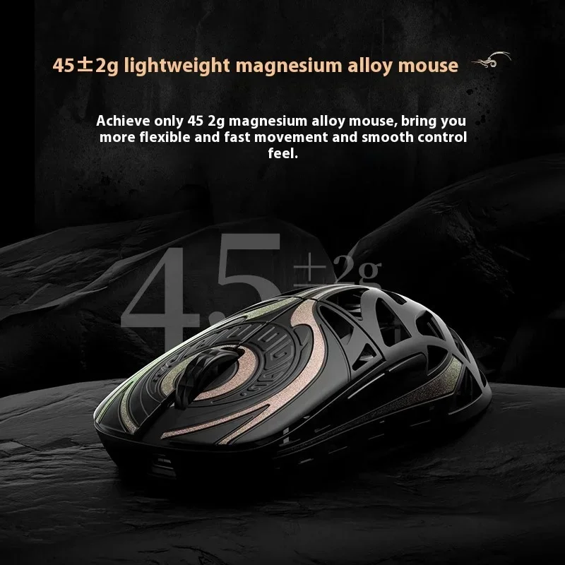 Wlmouse Strider Mouse Wireless Walker 2 modalità FPS Mouse da gioco Mouse scavati Paw3950 Pc Gamer Accessori Regali personalizzati