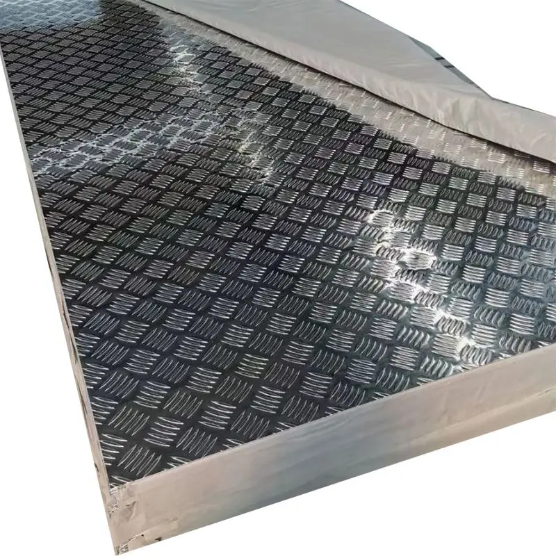 Aluminum Treadplate Chequer Kick Tread Plate Sheet 2mm 4mm 6mm