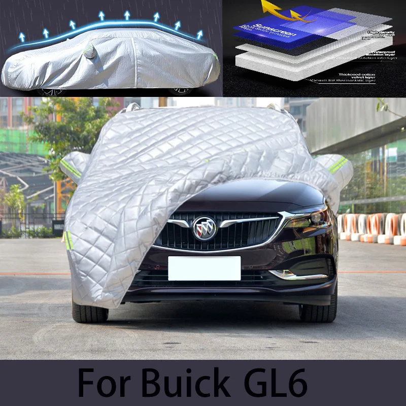 

Чехол для Buick GL6 с защитой от града автомобиля, защита от дождя автомобиля, защита от царапин, защита от пилинга краски, автомобильная одежда