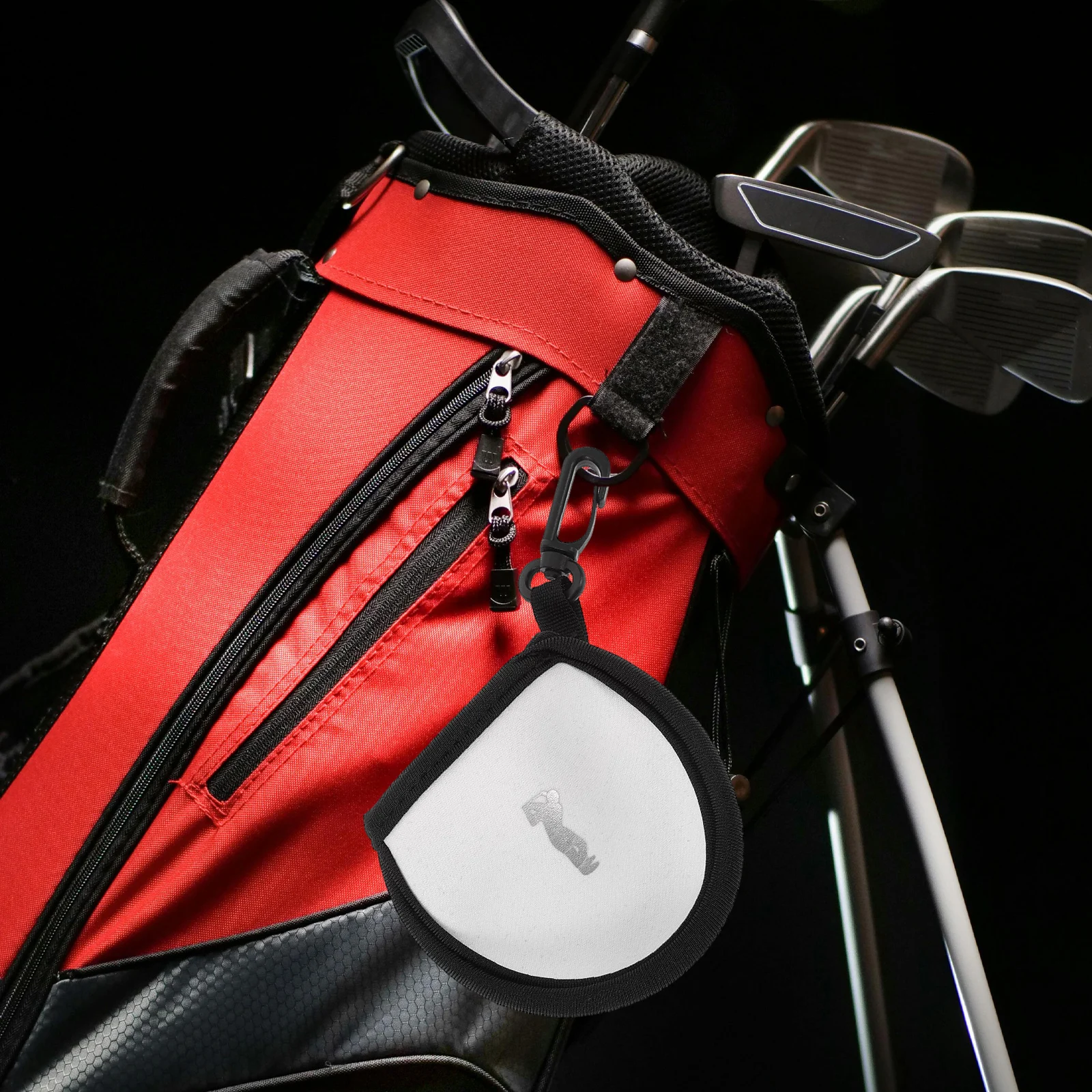 

Lightweight Nylon Golf Ball Waist Pack Portable Compact Golfing Bag Holder Training Practice Reusable Convenient Small Golf