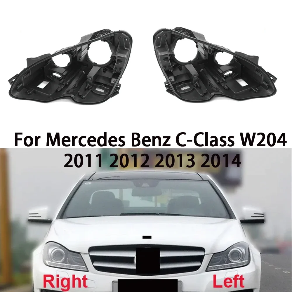 

HTTCY для Mercedes Benz W204 C Class C180 2011 2012 2013 2014, основание фары, база для фар, задняя часть дома