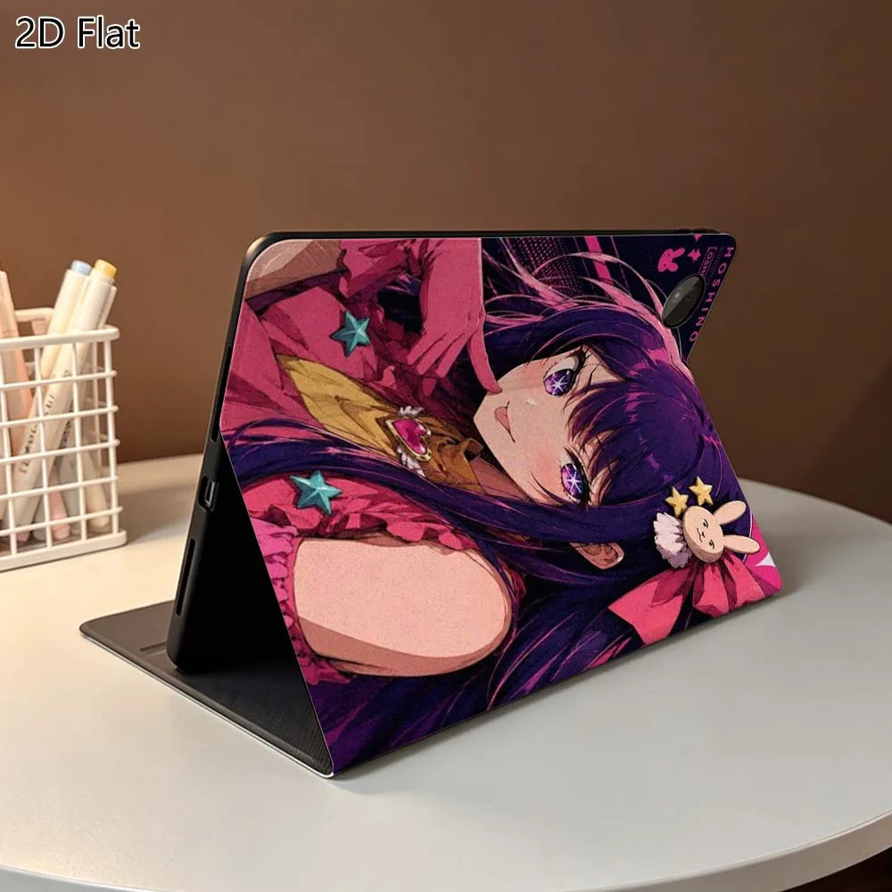 Cute Purple Hoshino Ai For Lenovo Xiaoxin Pad Pro Tab K11 K10 Y900 3rd Y700 P11 P12 11.5 12.7 8.8 Inch Tablet Case Gift