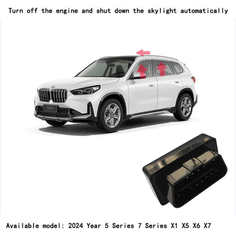 Applicable to BMW OBD Auto close car window is 5 Series 7 Series X1 X2 X5 X6 X7  ix1 Car modification