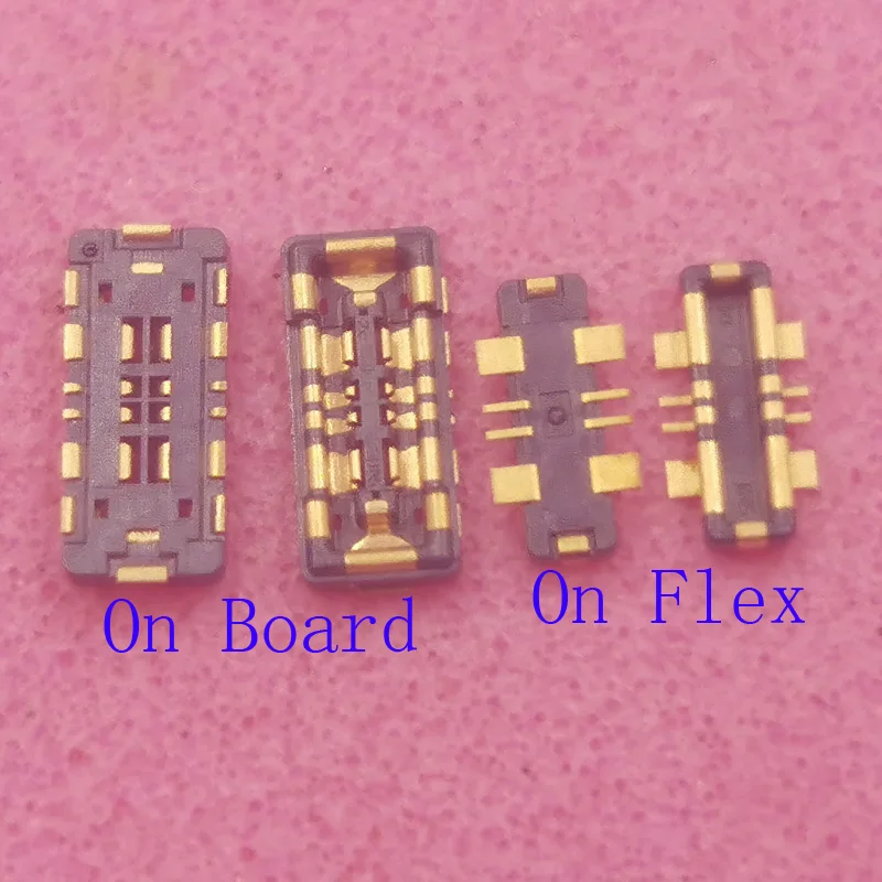 2Pcs Battery Flex Holder Plug Board FPC Connector Contact For LG V35 Plus V350 G710 Q910 G7 One Fit Q850 ThinQ G7Plus V35Plus