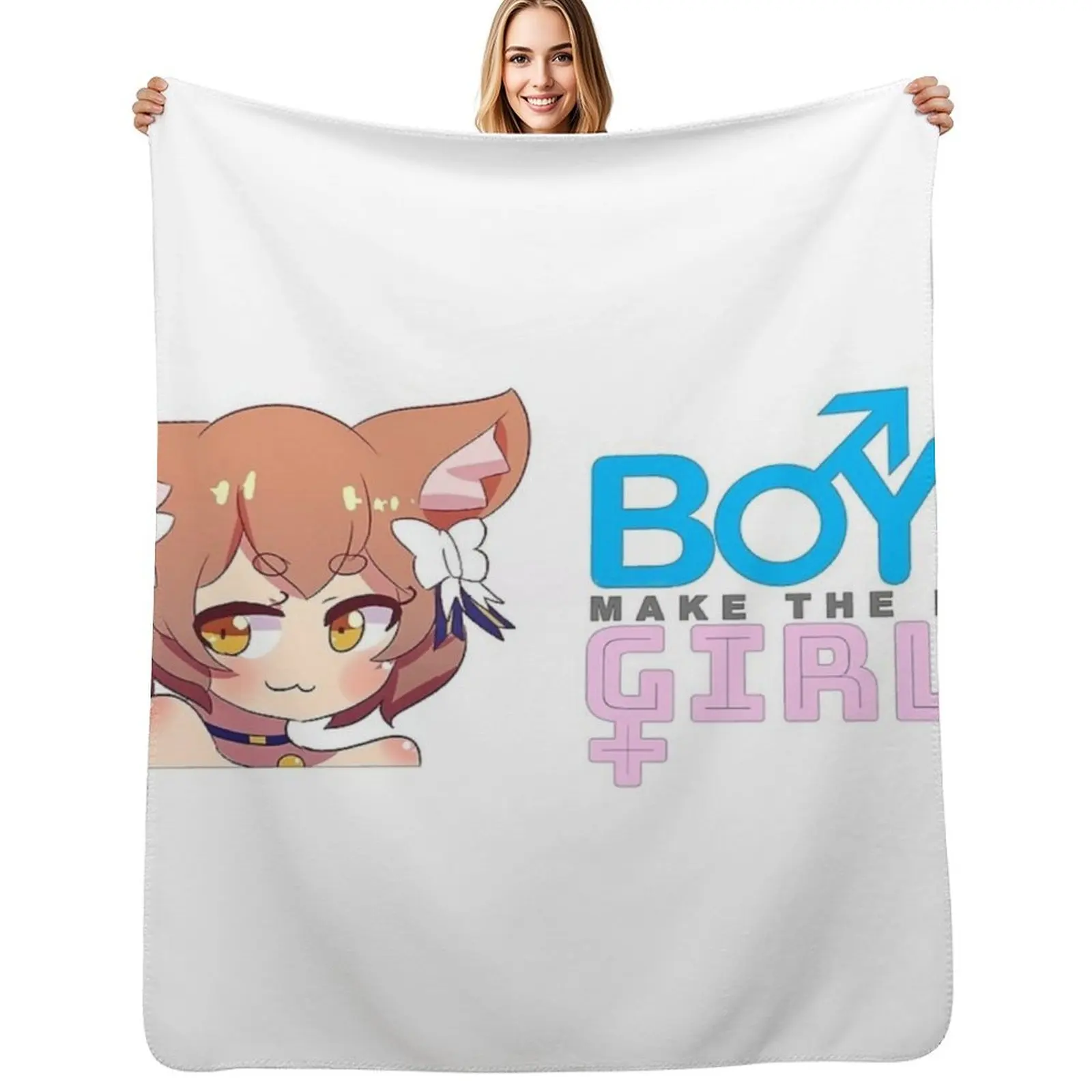 Felix Argyle Boys Make The Best Girls Throw Blanket Hairys Furry sofa bed Sofa for sofa blankets ands Blankets