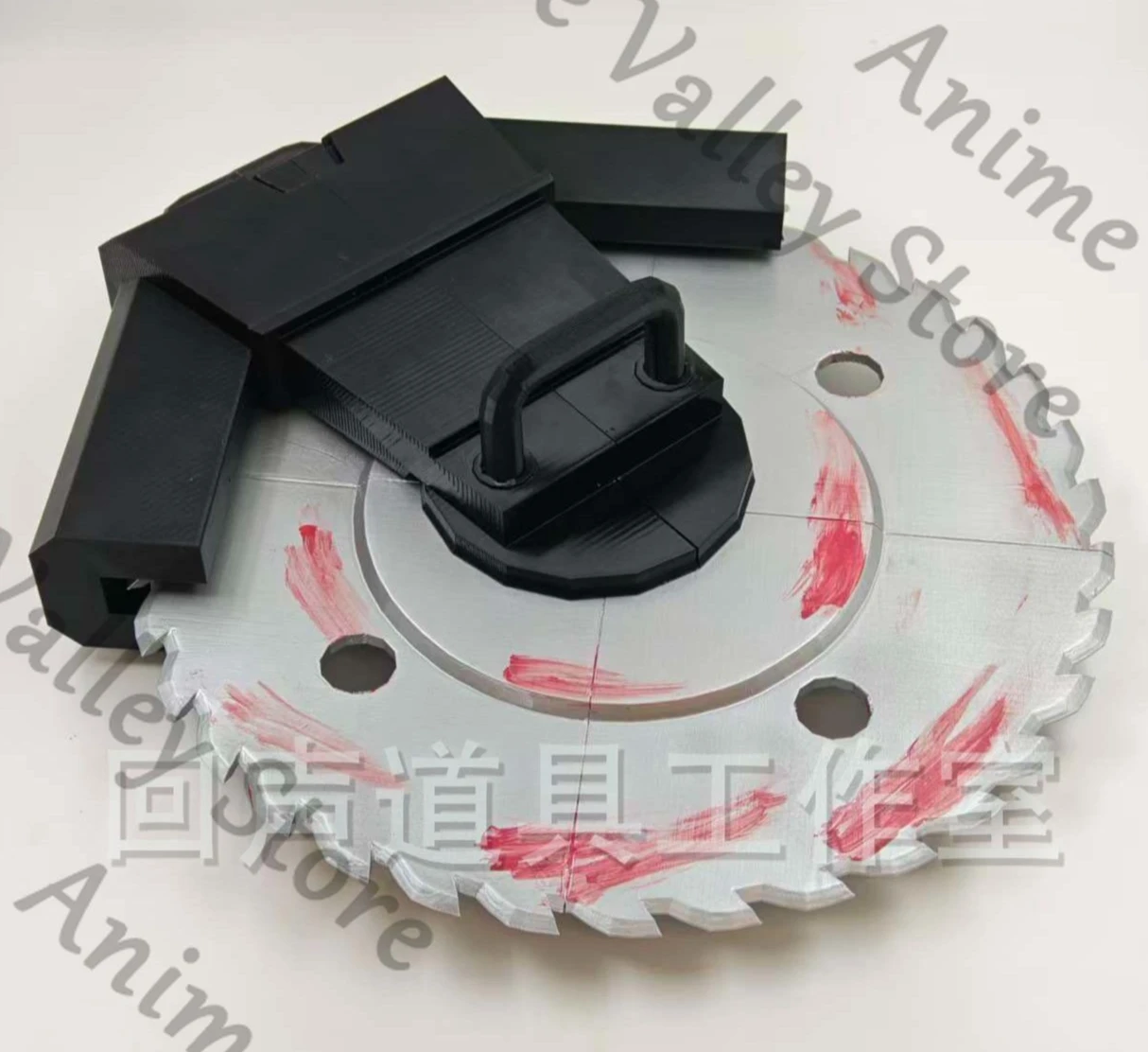 

Anime SAKAMOTO DAYS Da Fo Osaragi Cosplay Circular Saw Prop Cartoon 3D Printing Chainsaw Turnable Weaponry Hallowmas Props Gift