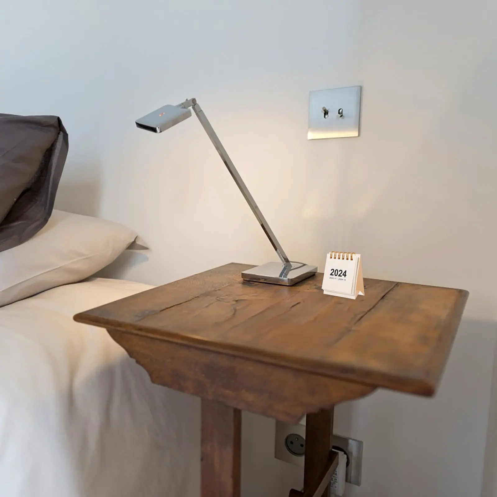 

Маленький настольный календарь, украшение для декоративных офисных календарей, настольный бумажный мини-простой