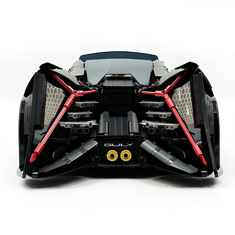 GULY 10644 MOC Technische Limited Edition Konzept Auto 1:8 Baustein Modell Ziegel Puzzle DIY Spielzeug Weihnachten Geschenk Erwachsene