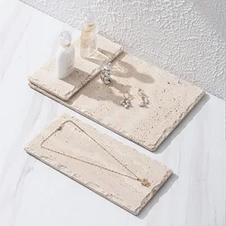 Jewelry Display Holder Jeweler Counter Ring Necklace Earring Organizer Showcase Tray Women's Jewelry Storage Display Stand