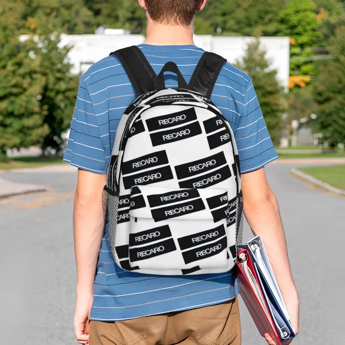 Recaro Backpack Student Boys Girls BookBag Men Women School Bag Computer Shoulder Bags view 4