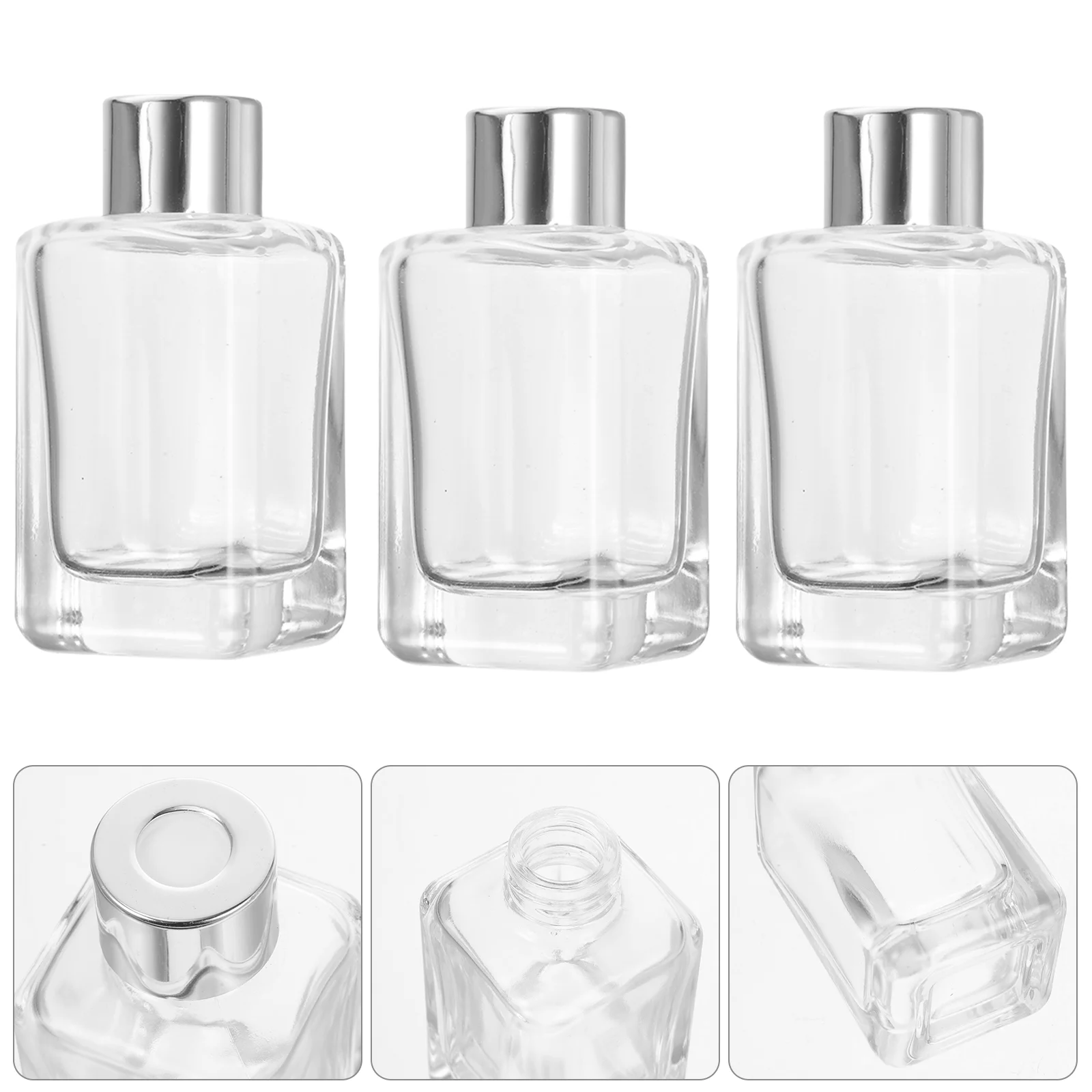 

Пустая бутылка Bottlesdiffuser, стеклянные палочки для масла, диффузоры, Эфирный Органайзер Заправляемый спрей флакон, аромат для автомобиля