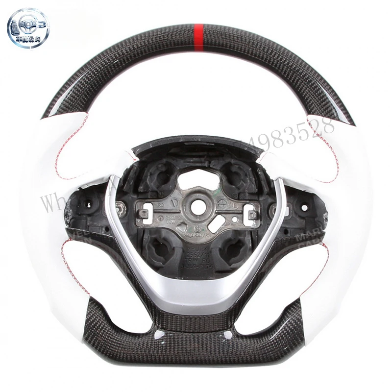 Suitable for BMW F30 performance fiber pattern M racing style high-performance lightweight modification carbon fiber steering wh