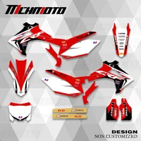 MCHMFG gráficos calcomanías de fondo kits de pegatinas para HONDA CRF250 CRF 250 2014 2015 2016 2017 CRF450 CRF 450 2013 2014 2015 2016