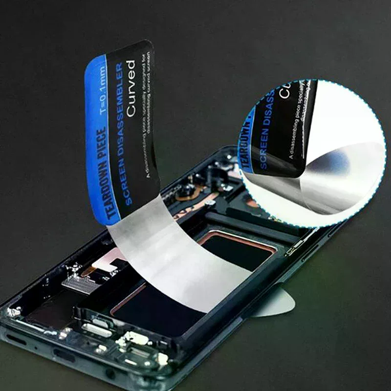 1PC Phone Opening Pry Card Tools Ultra Thin Flexible Phone Disassemble Tool High Quality Durable Material Portable Design