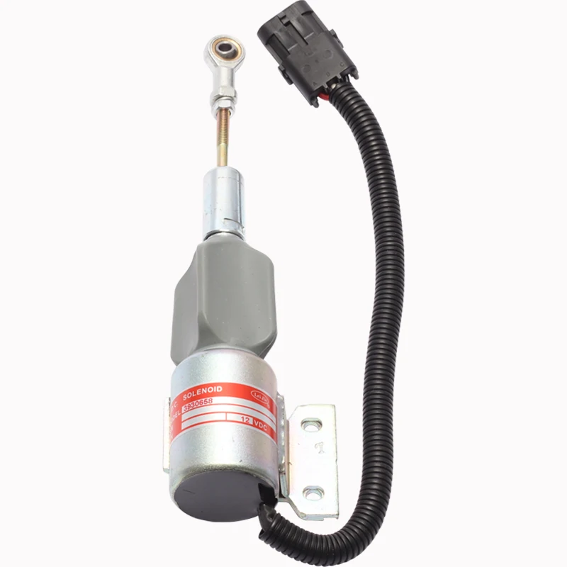 

Аксессуары для экскаваторов Hyundai R220-5 R210-3 для Cummins 12 В 24 В, электромагнитный клапан остановки масла и пламени 3930658