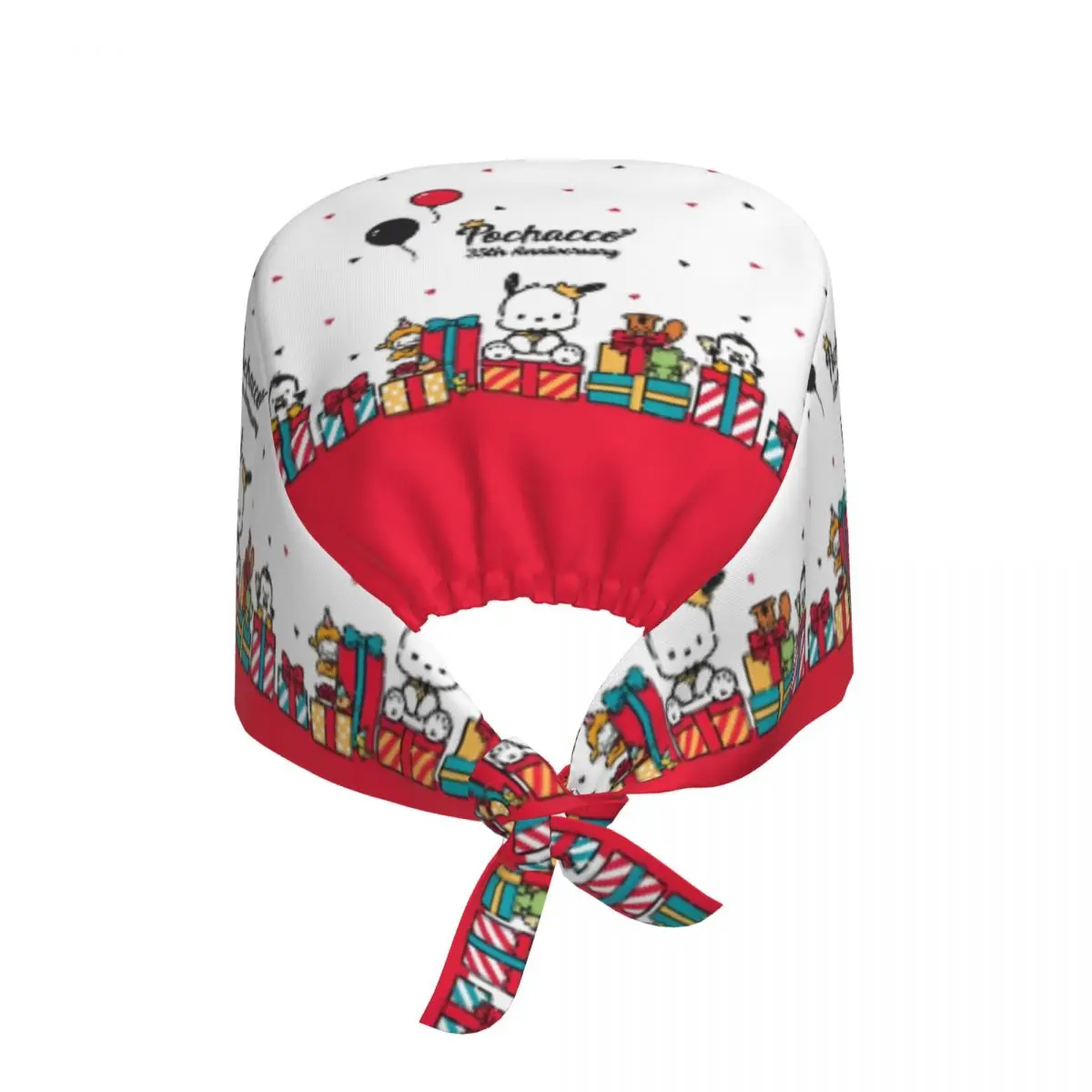 Пользовательские Pochacco Girly Heart Медицинский персонал Скрабы Шляпа Унисекс My Melody Pattern Хирургическая шапочка для врача и кормления Шапочки-скрабы