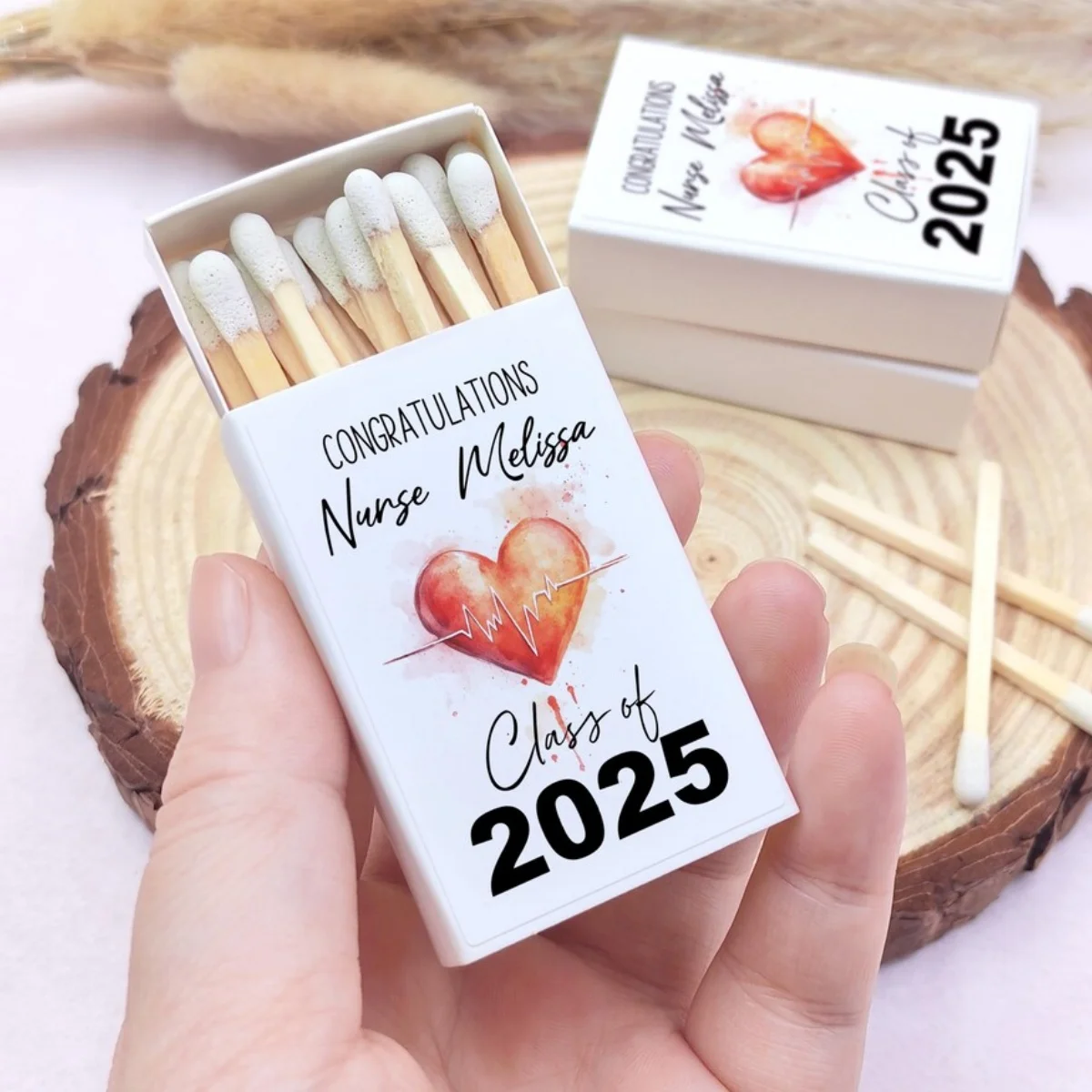 bulk-retirement-matches-personalized-gift-matchboxes-beach-coastal-retirement-party-favors-custom-celebration-matchbooks