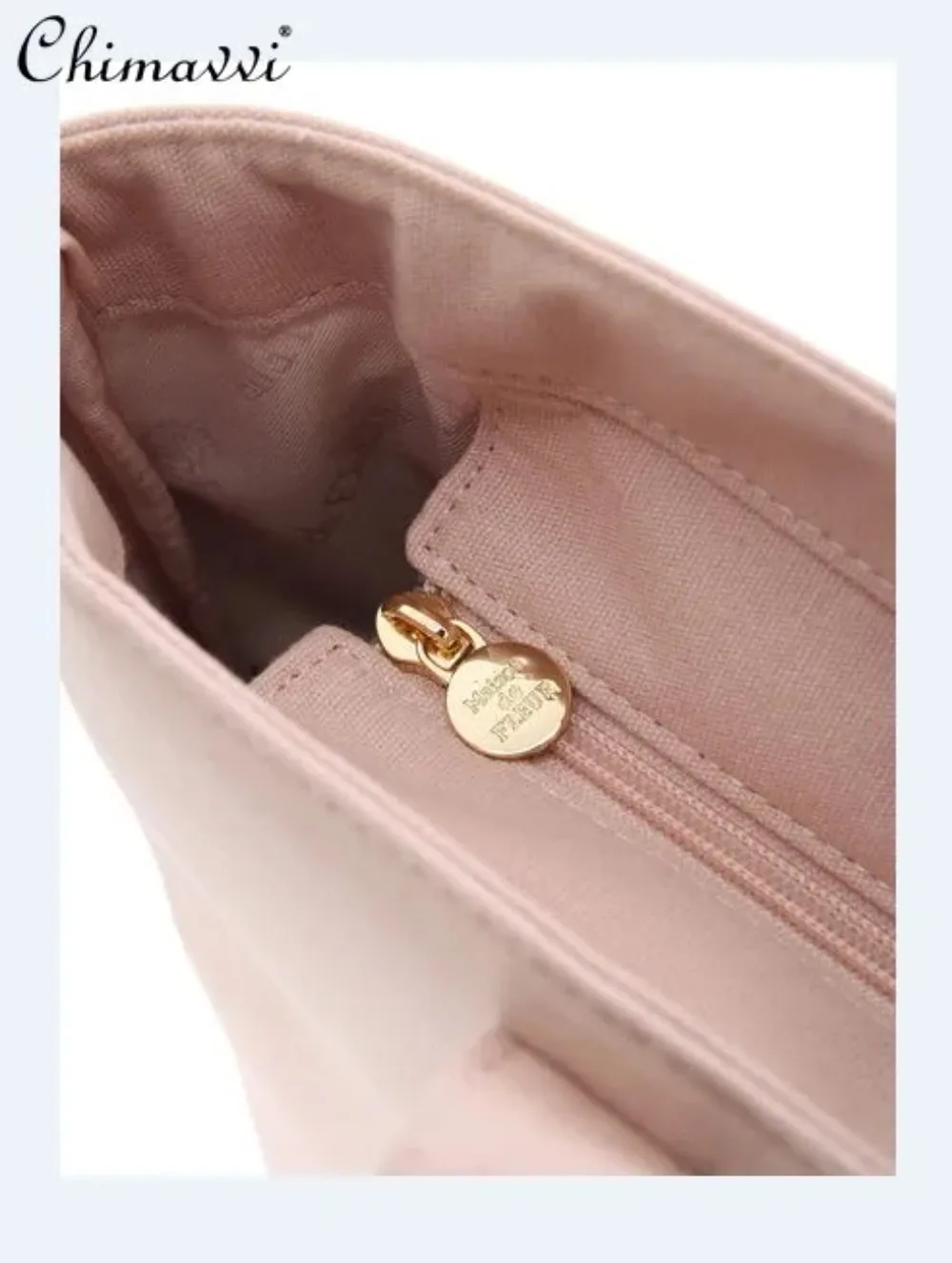 New Japanese Style Sweet Casual Canvas Handbag Women's Simple Pink Black Shoulder Bag Large Capacity Fashion Tote Bags