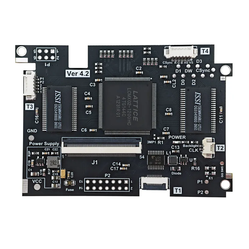 V4.2 LCD-scherm voor SEGA Game Gear HighLit Volledig display VGA Out Mod Hoogtepunt Verstelbare helderheid LCD-kits voor SEGA GG-console