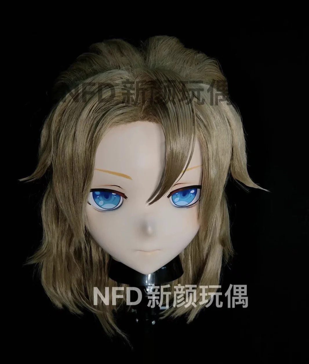 

(BJD004)Customize Character Female/Girl Resin Kig Full/Half Head With Lock Anime Cosplay Japanese Animego Kigurumi Mask