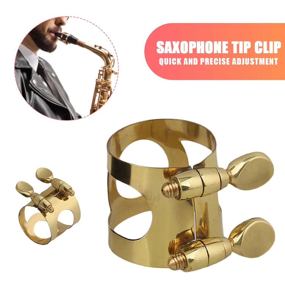 ساكس الساكسفون المعبرة ضمد كليب مع مسامير ألتو الساكسفون ضمد المعادن ضمد كليب المشبك ل الساكسفون المعبرة
