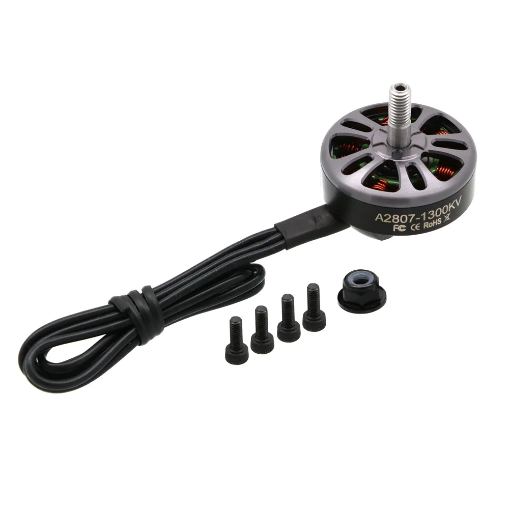 4pcs uangel a2807 2807 1800kv 4s 1500kv 1300kv 6s bürstenloser Motor fpv Motor fpv Teile