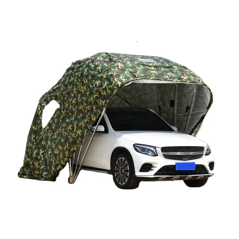 

Automatic or manual stainless steel frame folding shade protection portable car tent