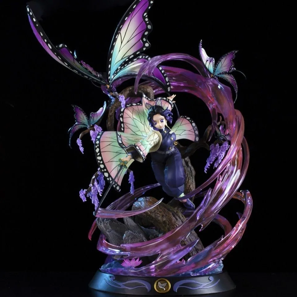

Demon Slayer Gk Cube Kochou Shinobu 1/6 резонансная статуя второй пули ручной настольный орнамент аксессуары фигурки в штучной упаковке игрушки