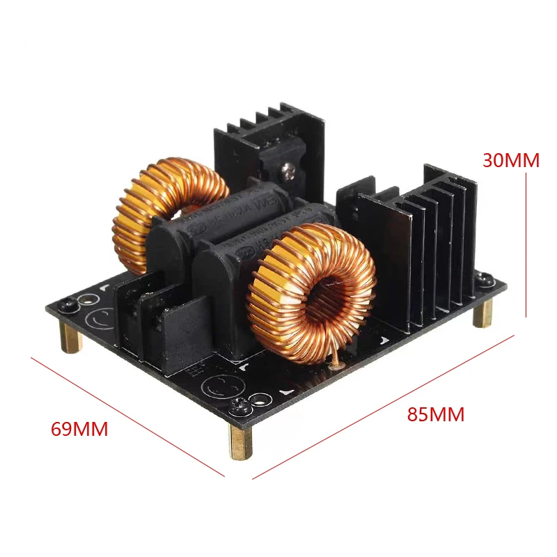 Imagem -06 - Módulo de Aquecimento de Baixa Tensão Zvs Induction Board Aquecedores Flyback Driver 1000w 20a