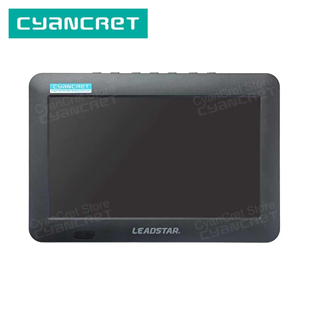 

Портативный телевизор LEADSTAR D8 8 дюймов DVB-T2 ATSC ISDB-T TDT, цифровой и аналоговый, миниатюрный автомобильный телевизор с поддержкой USB, TF, MP4, H.265, AC3
