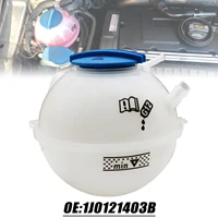 Tanque de expansión de botella de refrigerante para radiador de motor, para VW Golf 4 Bora Jetta Audi A3 TT Seat Leon Skoda Octavia 1J 0121403   1J 0121407