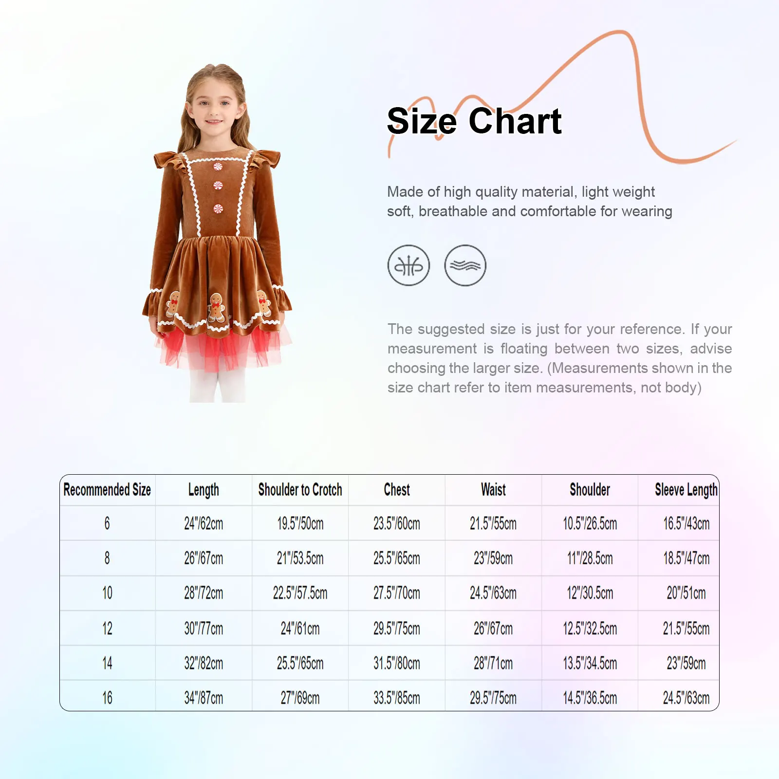 الفتيات الزنجبيل زي لطيف كم طويل المخملية هالوين عيد الميلاد تأثيري فستان رداء رقص الباليه توتو فستان Dancewear