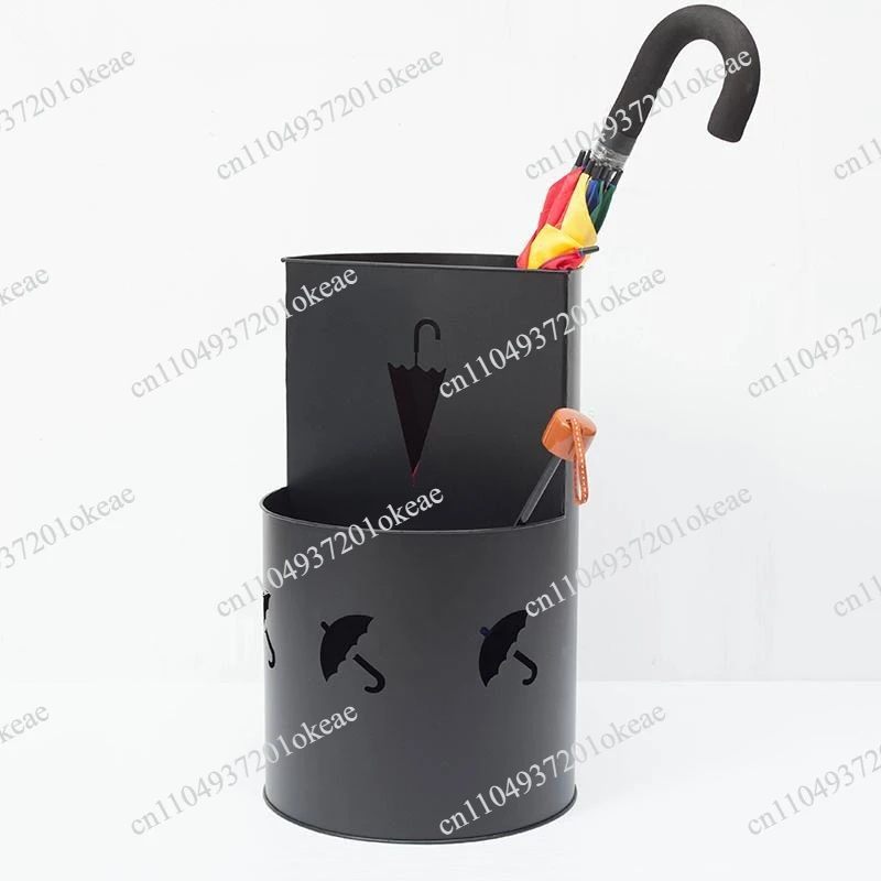 Household umbrella stand Hotel commercial storage umbrella creative umbrella barrel door umbrella stand