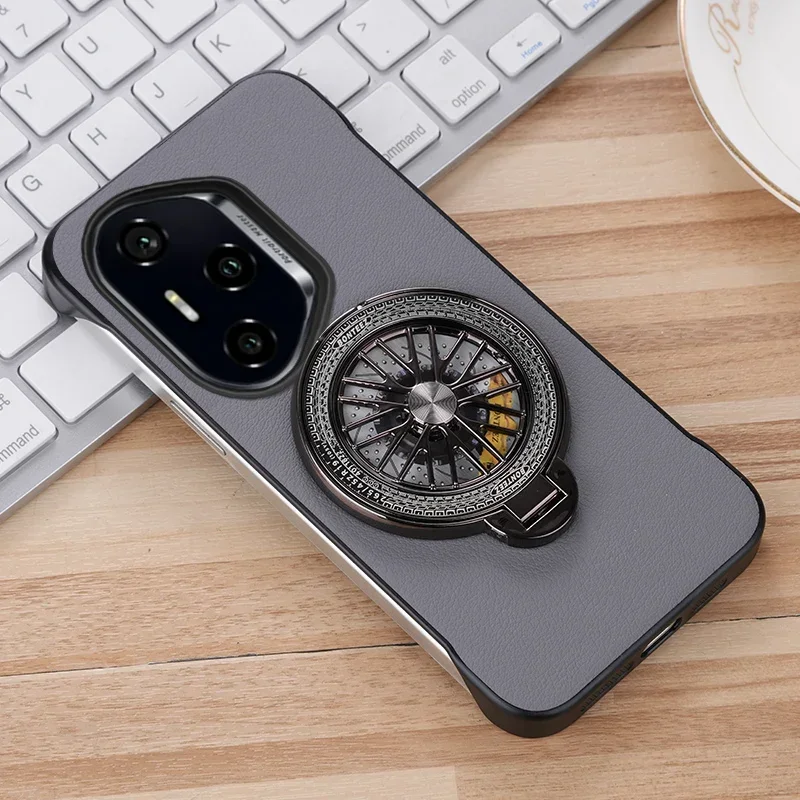 الدورية الجيروسكوب Magsafe حامل جراب هاتف لهواوي الشرف 300 200Pro لايت رقيقة جدا نمط جلدية فرملس غطاء وقائي