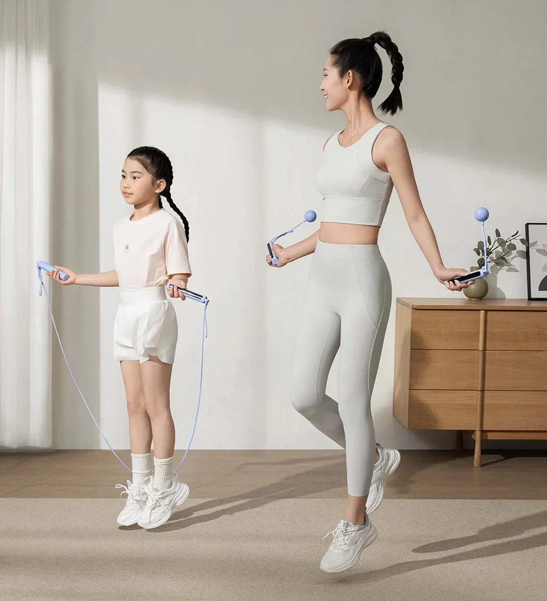 NUOVA Xiaomi Smart Jump Rope 2 Bluetooth Fitness Perdita di peso Esercizio Conteggio Palla di gravità Saltare Bruciare i grassi professionale