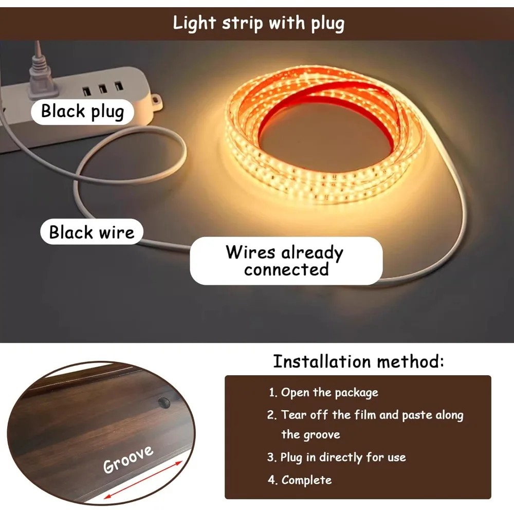 Large Wine Rack with LED Light Solid Wood Wall Mounted Wine Rack, 3-Tiers Liquor Bottles Floating Shelves Display Storage