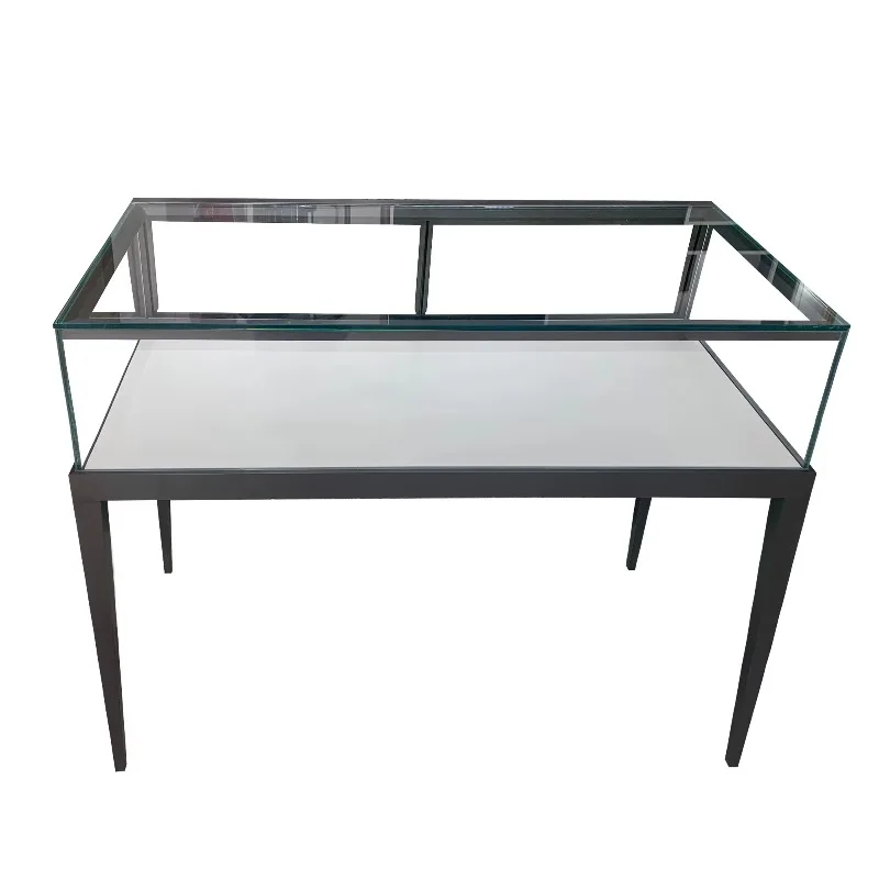 

2026 Original Factory Quickly Delivery Glasses Mdf Wood with Lock Jewelry Mirror Display Cabinet Jewelry showcase