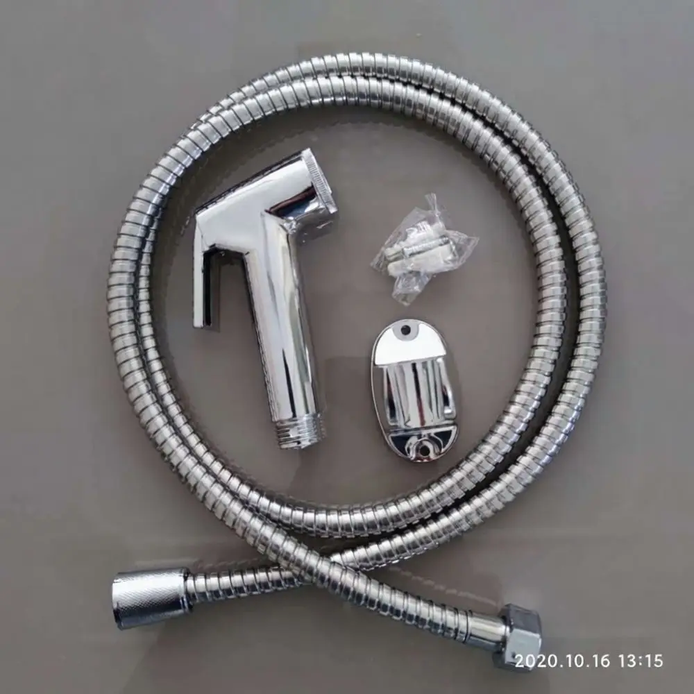Toilet Bidet Sprayer Kit ABS Bathroom Cleaning Applicator Pressurized Handheld Shower Hose Plumbing Attachment