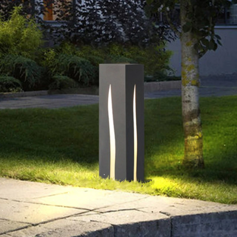 modern simple lawn lamp grass lamp square lamp courtyard lamp garden lamp outdoor landscape lamp Park lamp