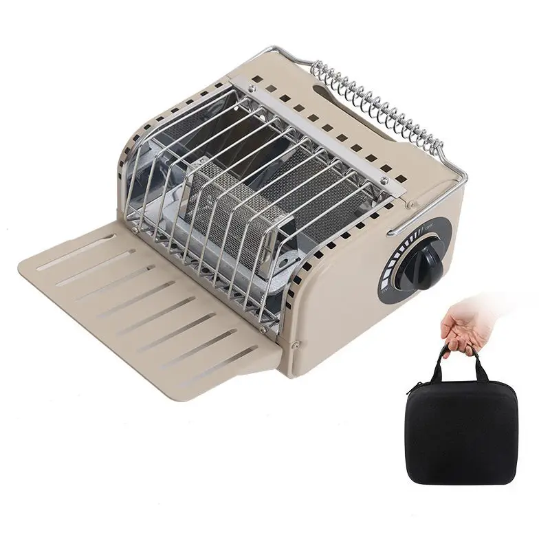Portable Outdoor Butane Gas Heater Multi-functional Small Stove for Camping and Car Heating and Cooking Responsive