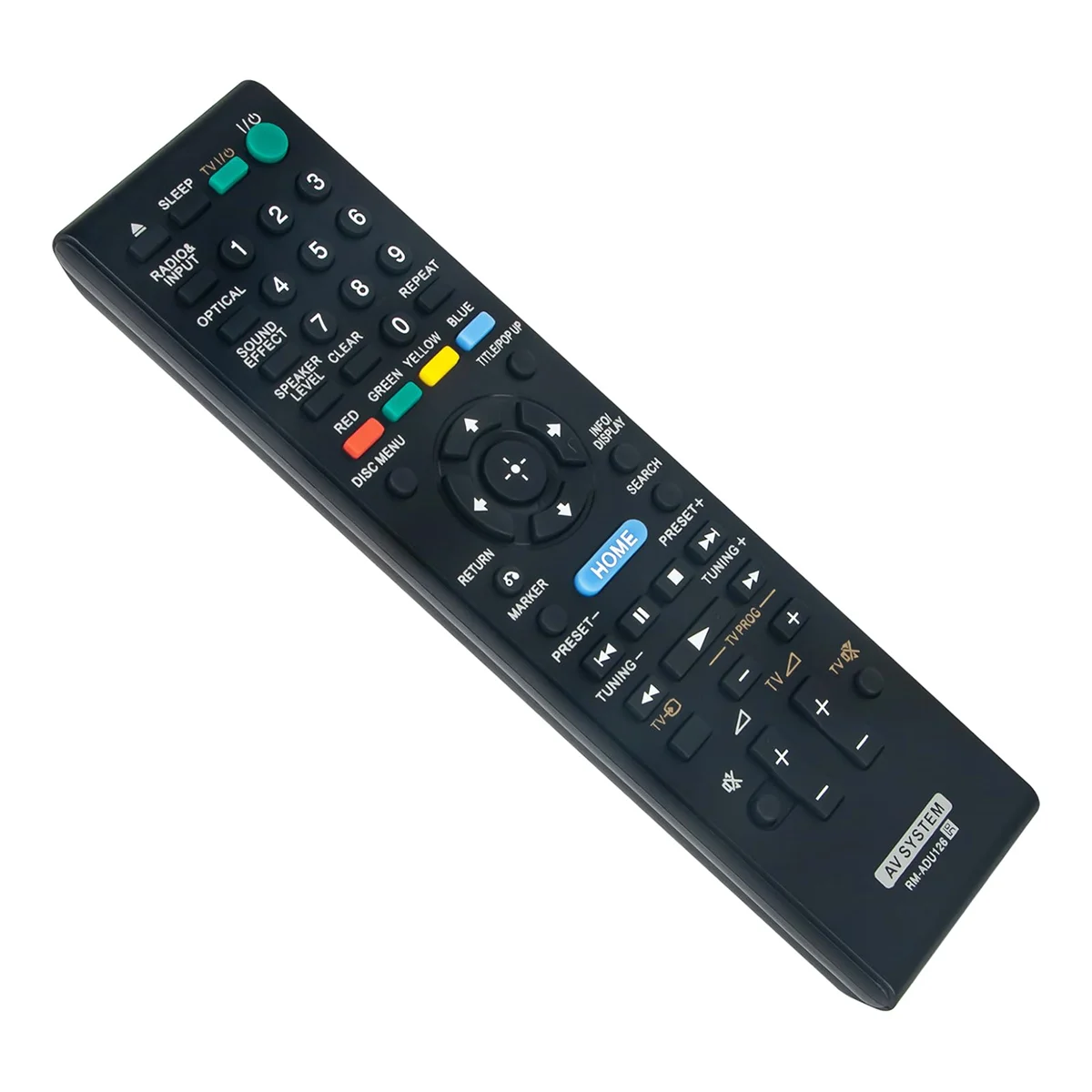 ソニーの交換用リモコン,ブルーレイディスク,DVDホームシアターシステム,1-FFYY-RM-ADU126-489-11,835,BDV-B1, HBD-B1, SA-WSB1