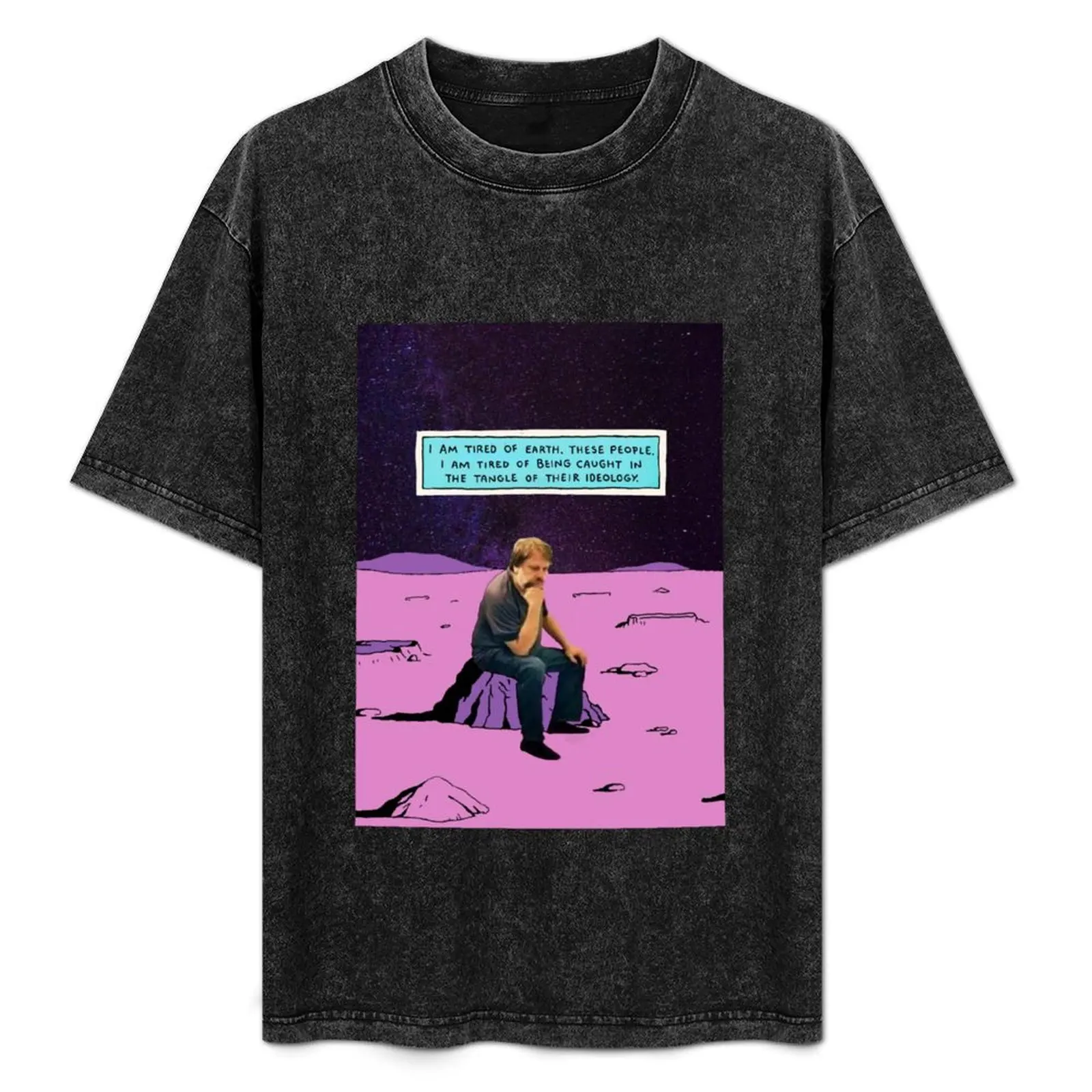 

zizek is tired T-Shirt Running Performance Short Sleeve Tee
