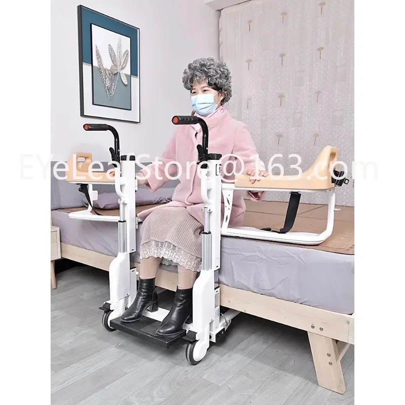 Silla de ruedas eléctrica multifuncional para ancianos, máquina de movimiento, silla de cambio de elevación, silla de ruedas de enfermería para el hogar