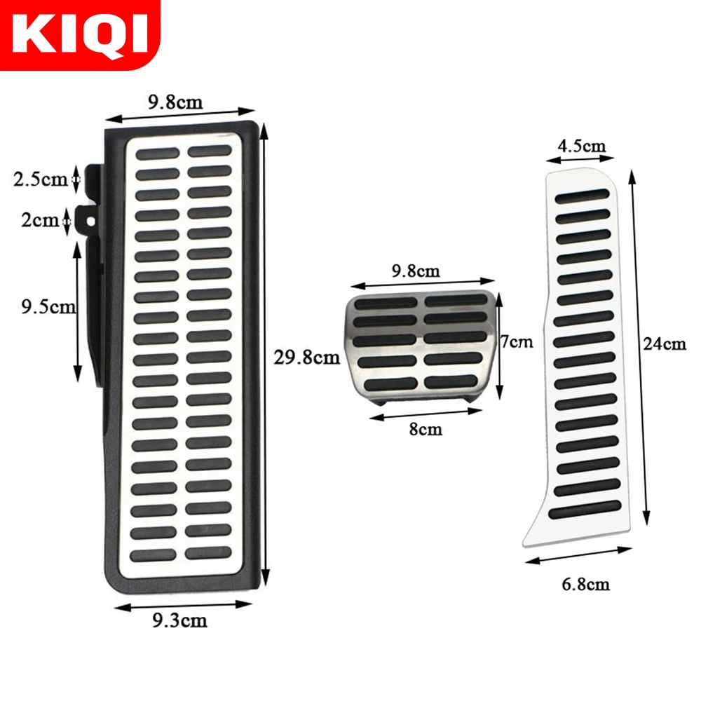 Car Pedals For VW Jetta Mk5 Golf 5 6 Scirocco CC Rabbit EOS Tiguan For Skoda Octavia A5 Super Yeti For Seat Altea Leon Toledo view 2