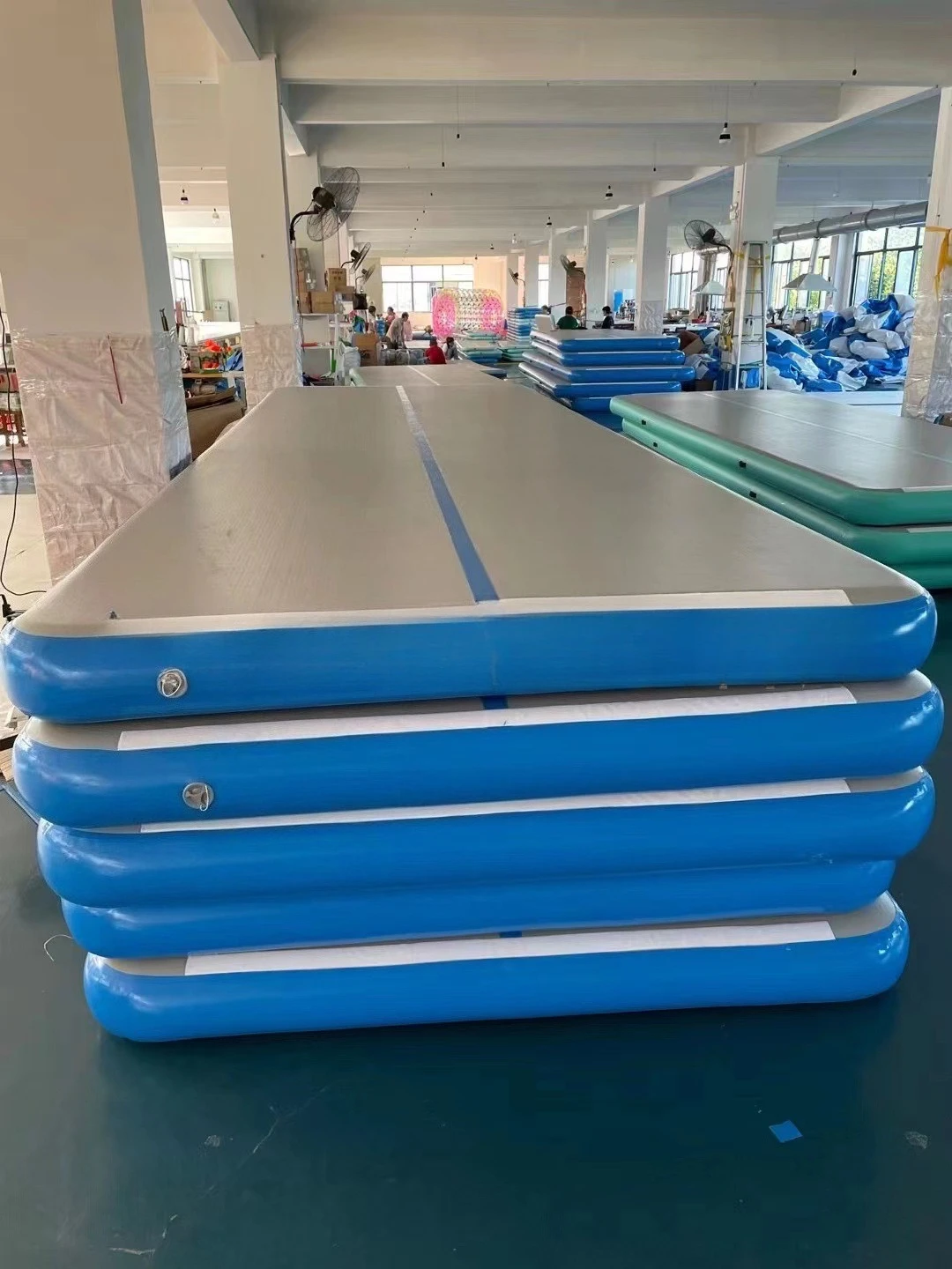 Gymnastics somersault yoga drawing air cushion Taekwondo yoga drawing air cushion Taekwondo somersault air cushion